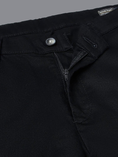 Navy Narrow Chino Pants