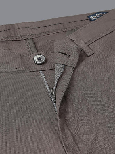 Light Grey Narrow Chino Pants