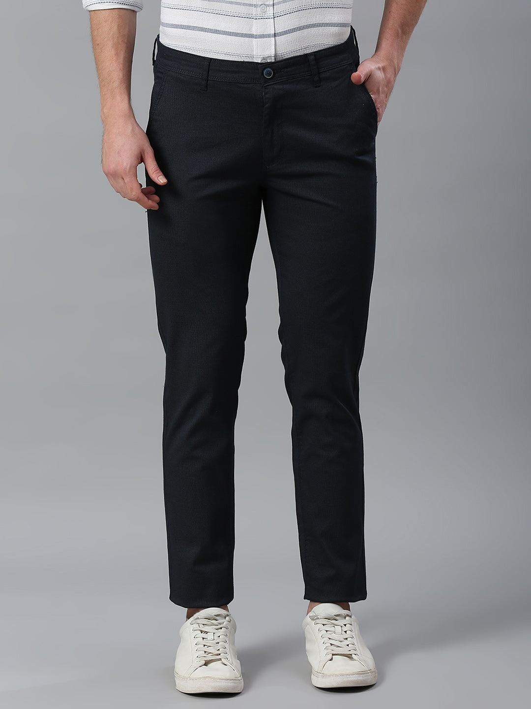 Navy Narrow Trouser