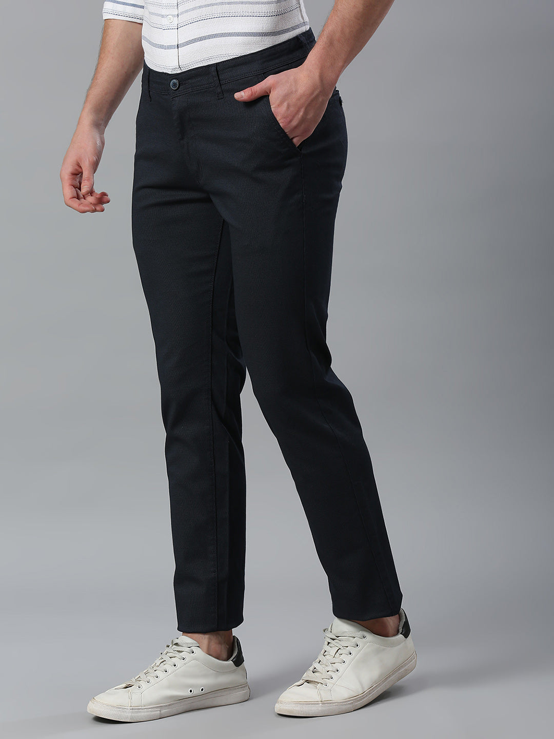 Navy Narrow Trouser