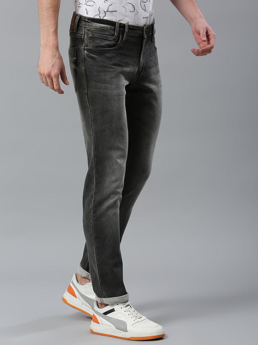 Charcoal Grey Stealth Wash Skinny Fit Jeans