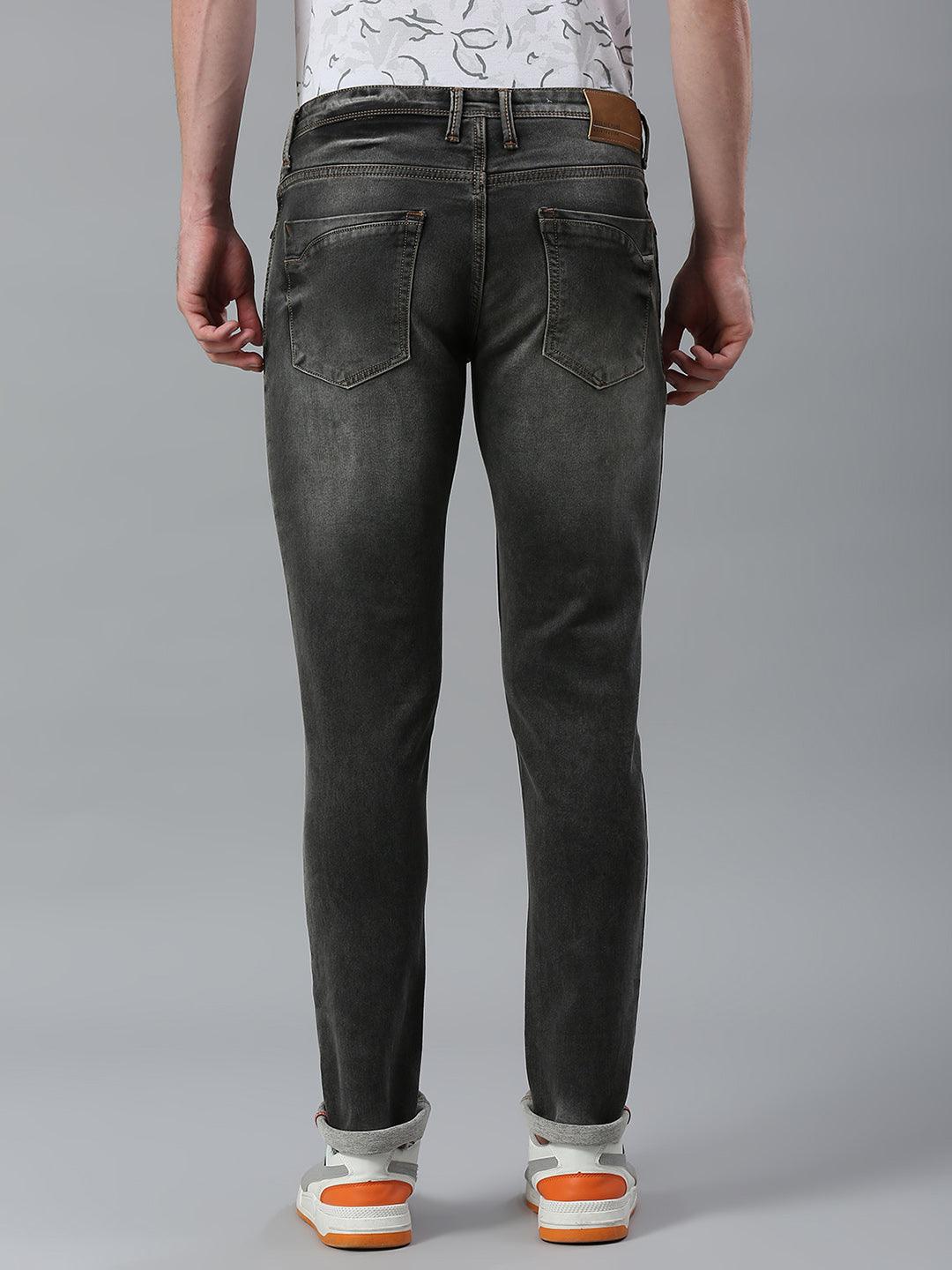 Charcoal Grey Stealth Wash Skinny Fit Jeans