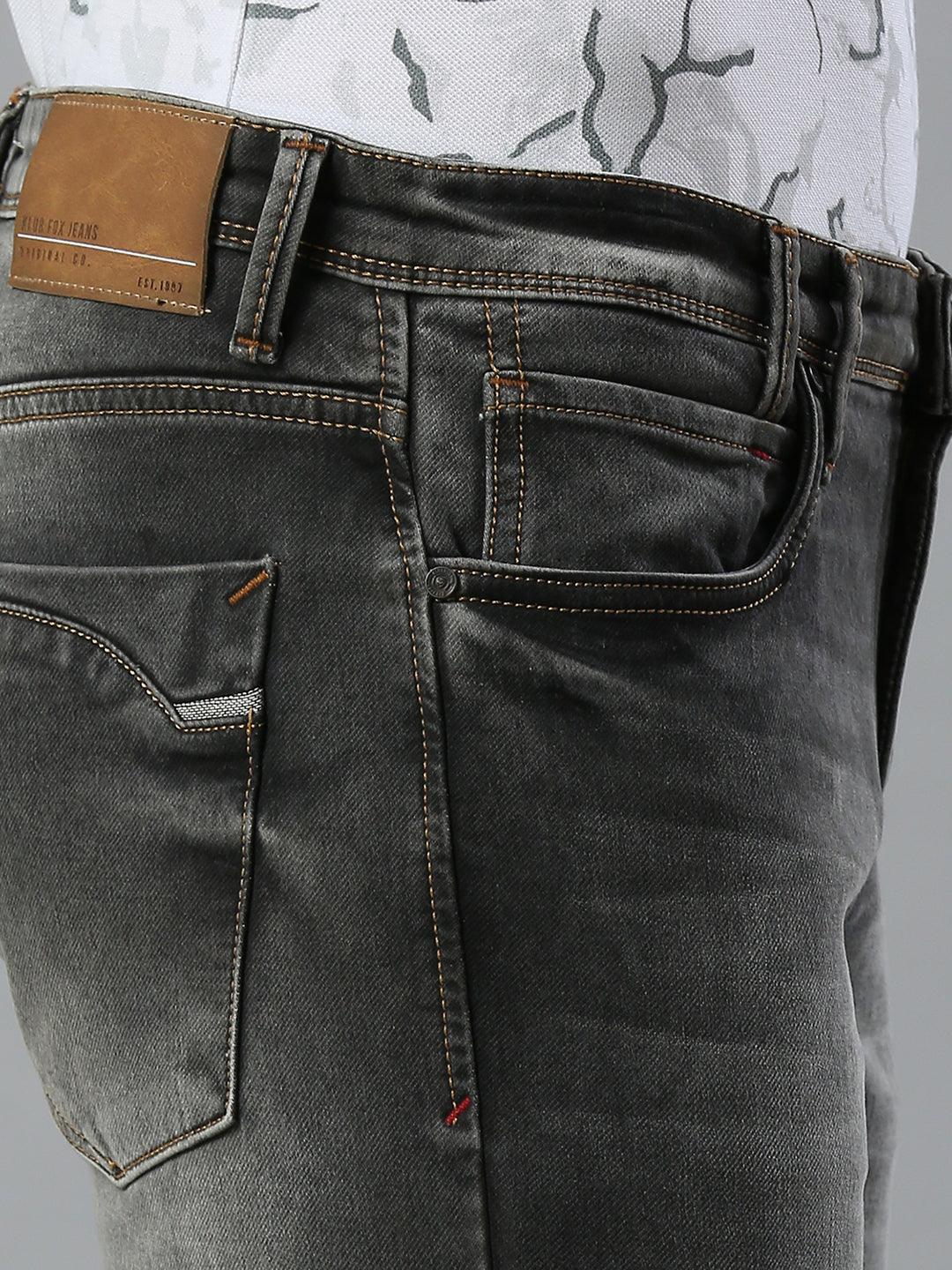 Charcoal Grey Stealth Wash Skinny Fit Jeans