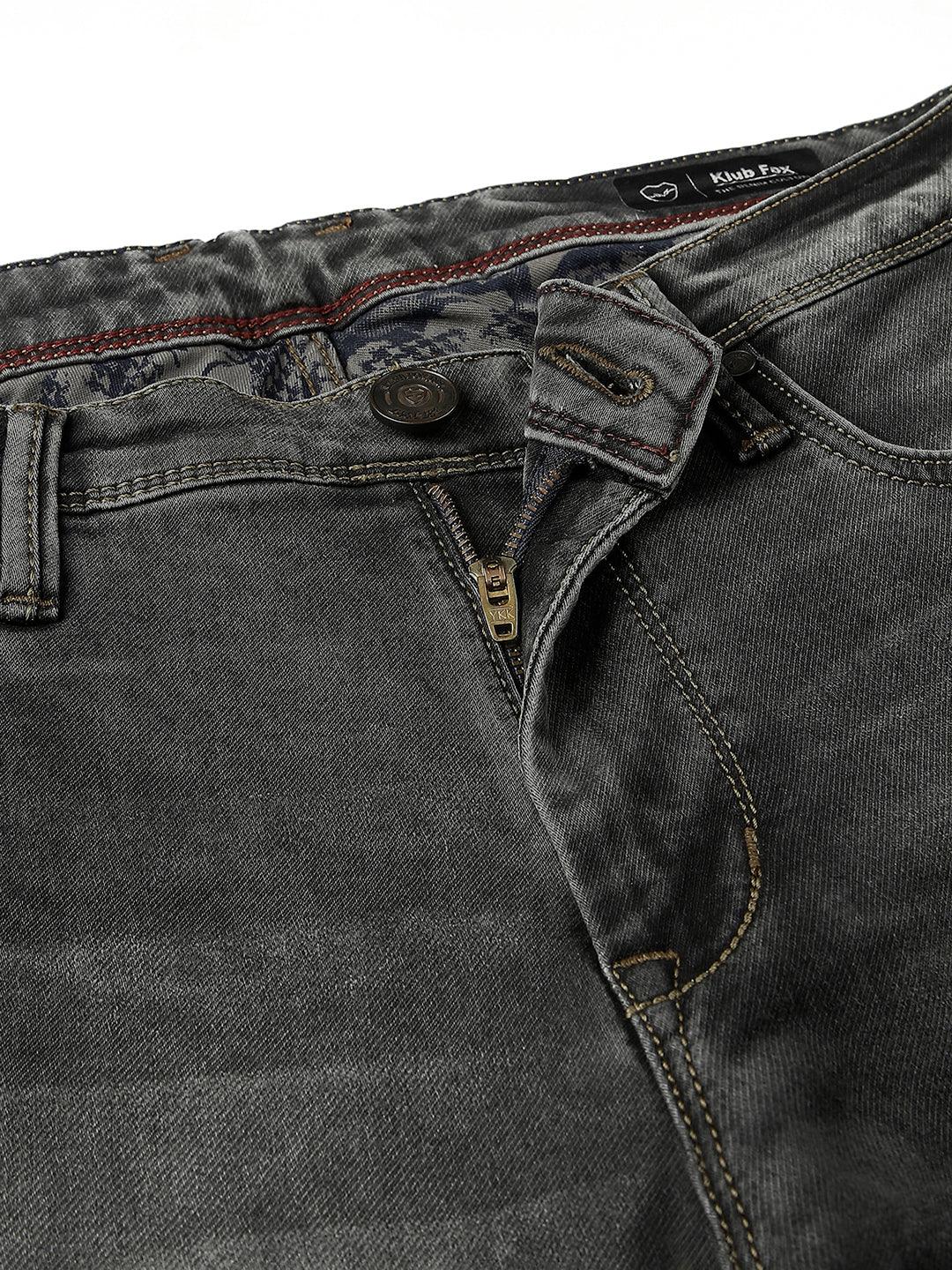 Charcoal Grey Stealth Wash Skinny Fit Jeans