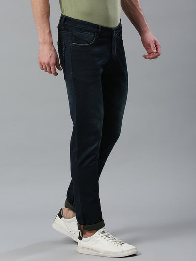 Stretchable Charcoal Black DNX Skinny Fit Jeans