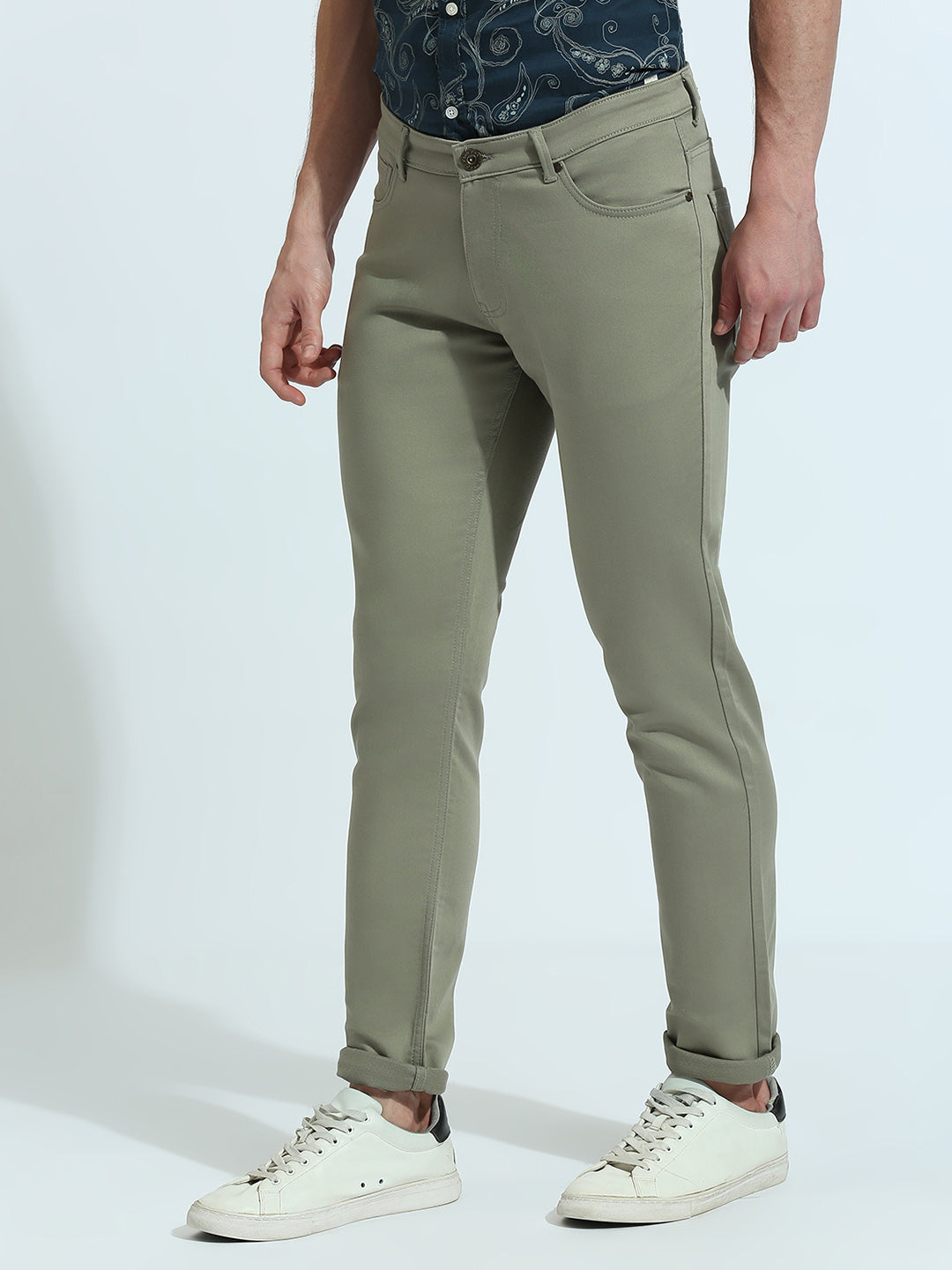 Olive Skinny Fit Jeans