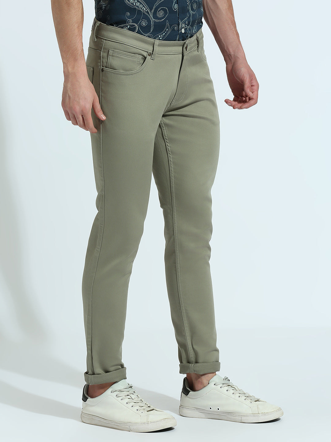 Olive Skinny Fit Jeans