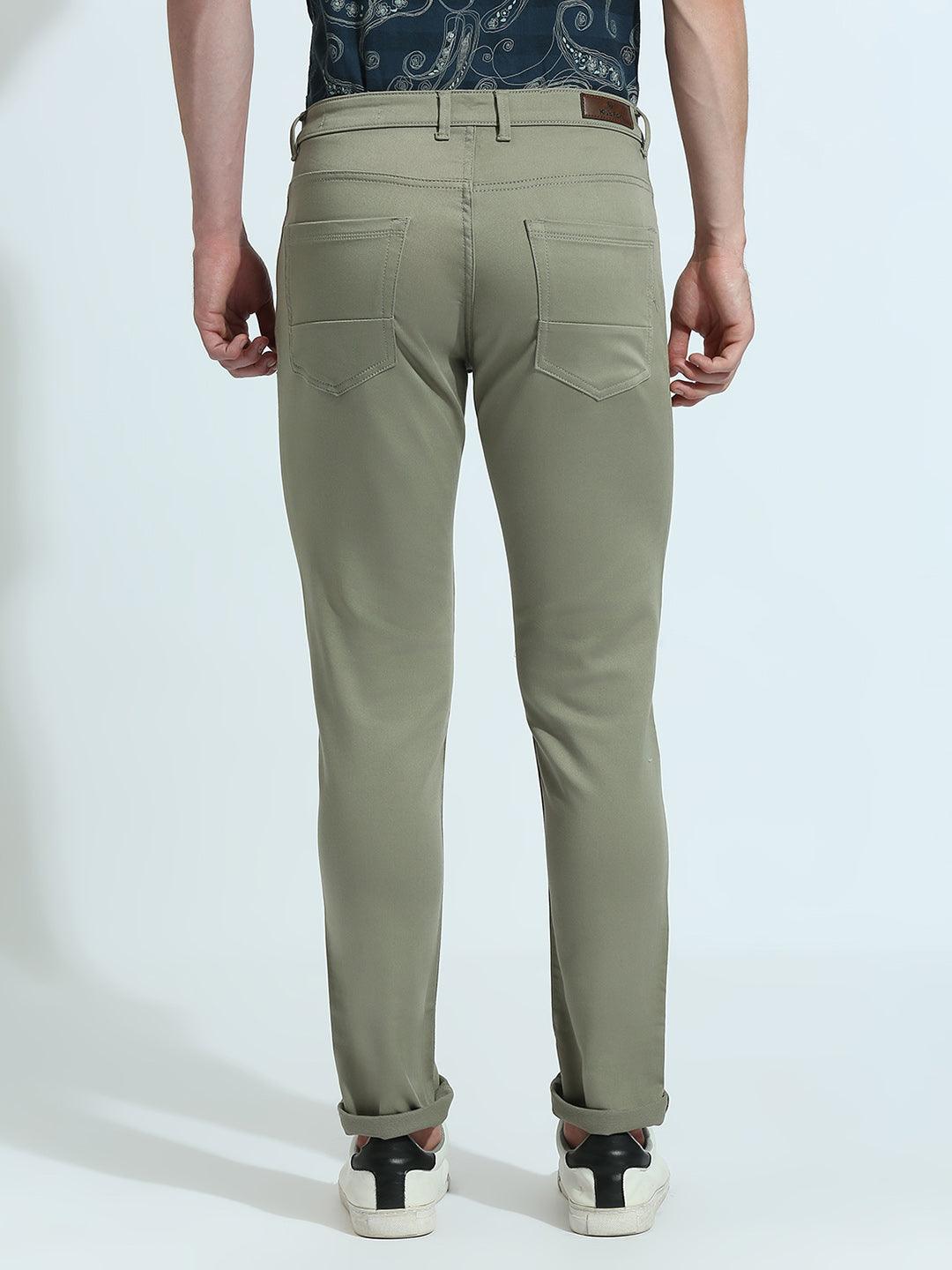 Minimal X Olive Skinny Fit Jeans