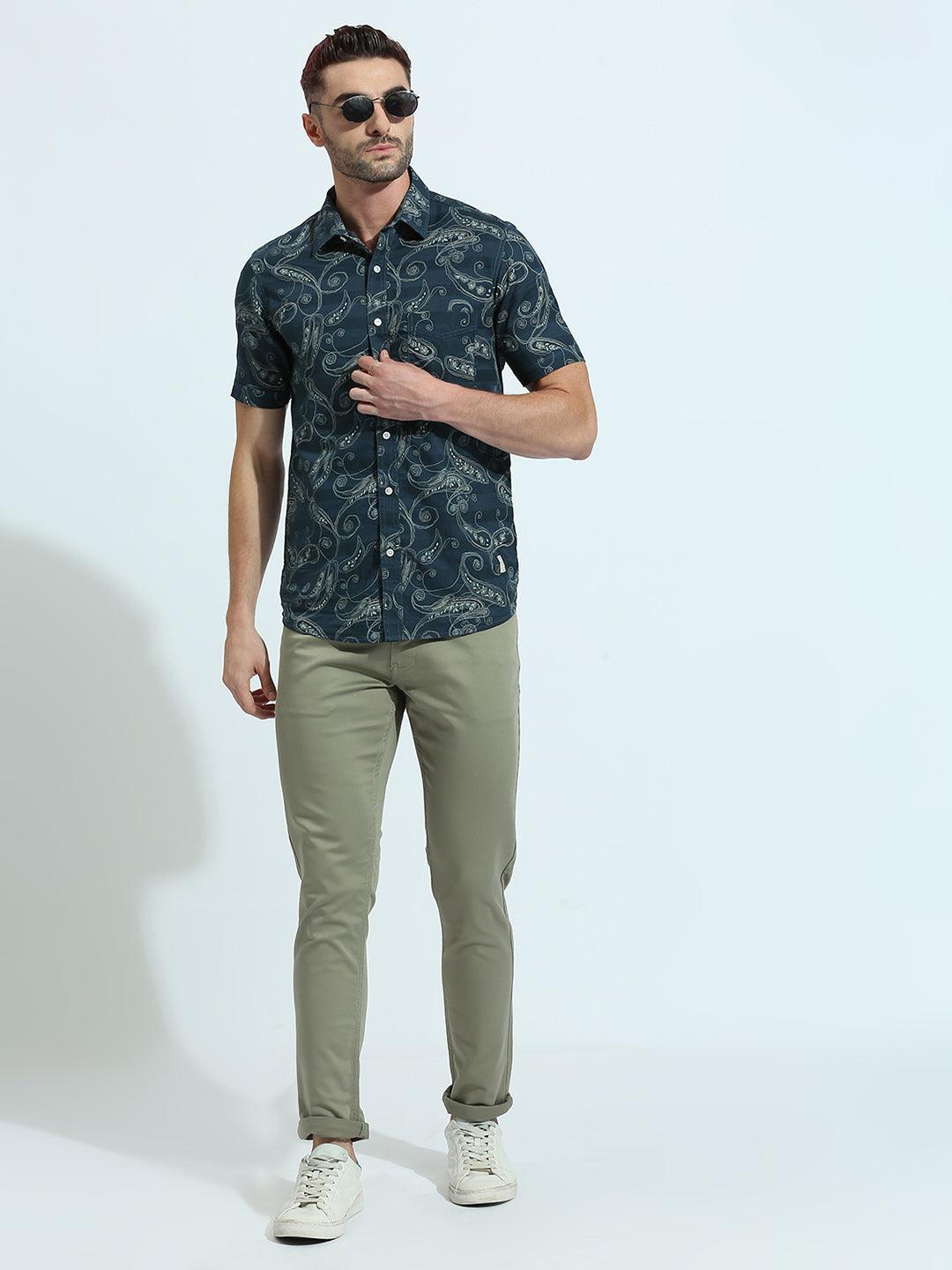 Minimal X Olive Skinny Fit Jeans