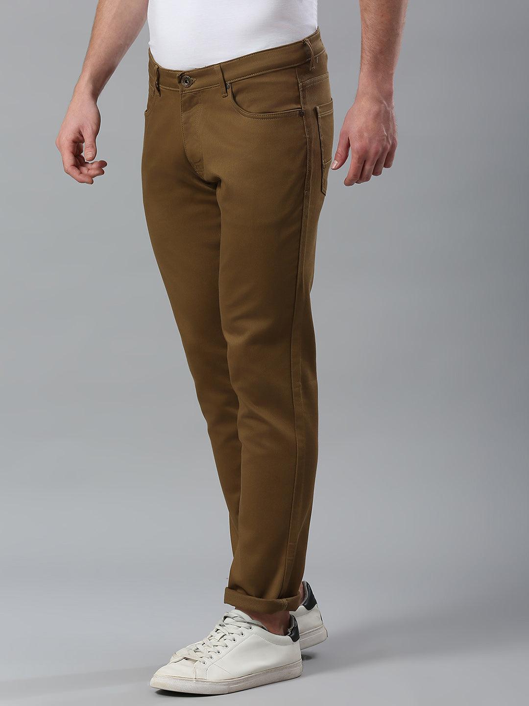 Minimal X Chocolate Brown Narrow Fit Jeans