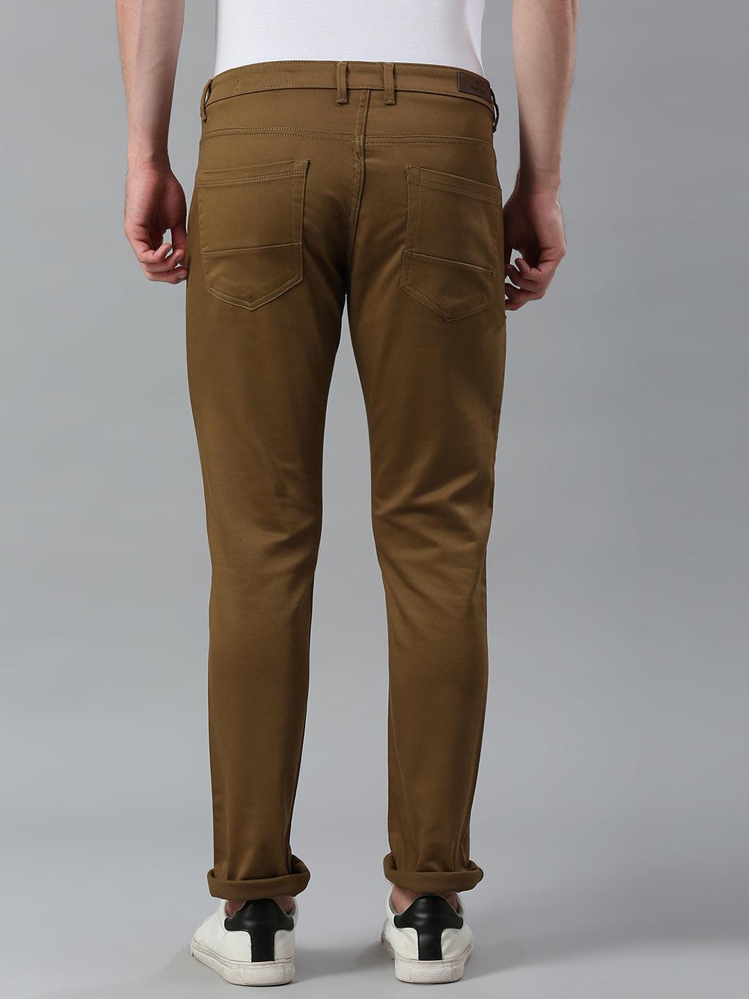 Minimal X Chocolate Brown Narrow Fit Jeans
