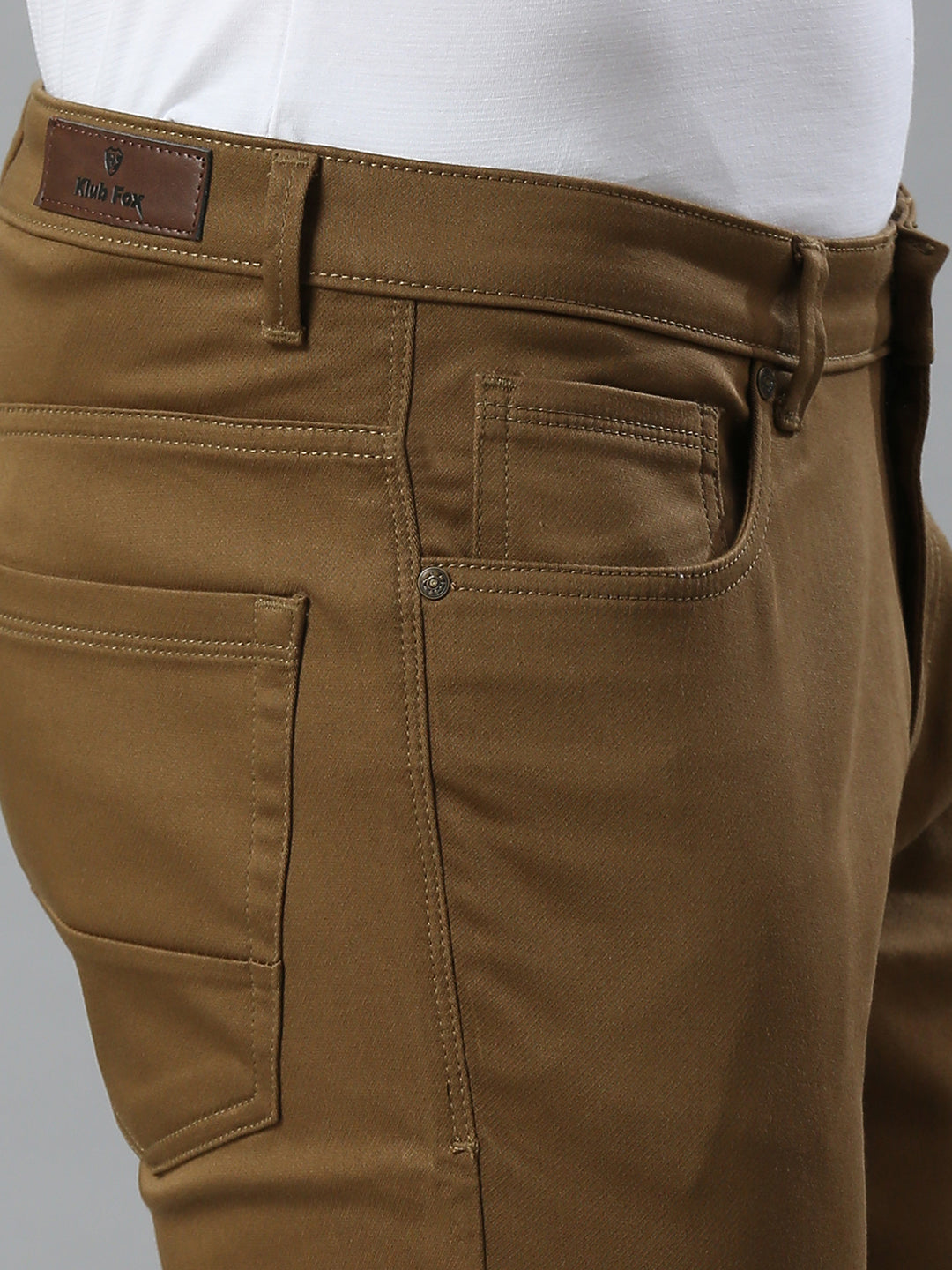 Khaki Narrow Fit Jeans