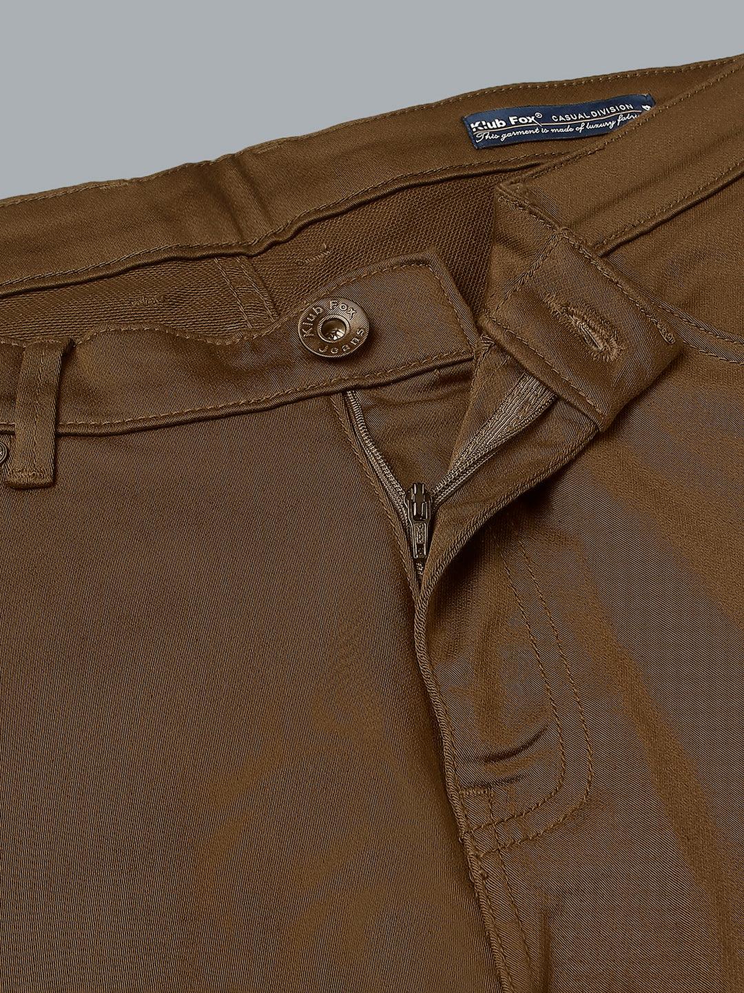 Minimal X Chocolate Brown Narrow Fit Jeans
