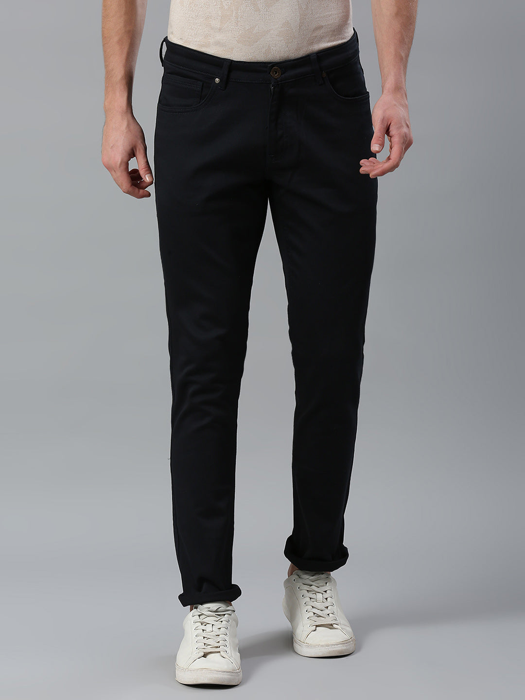 Navy Narrow Fit Jeans