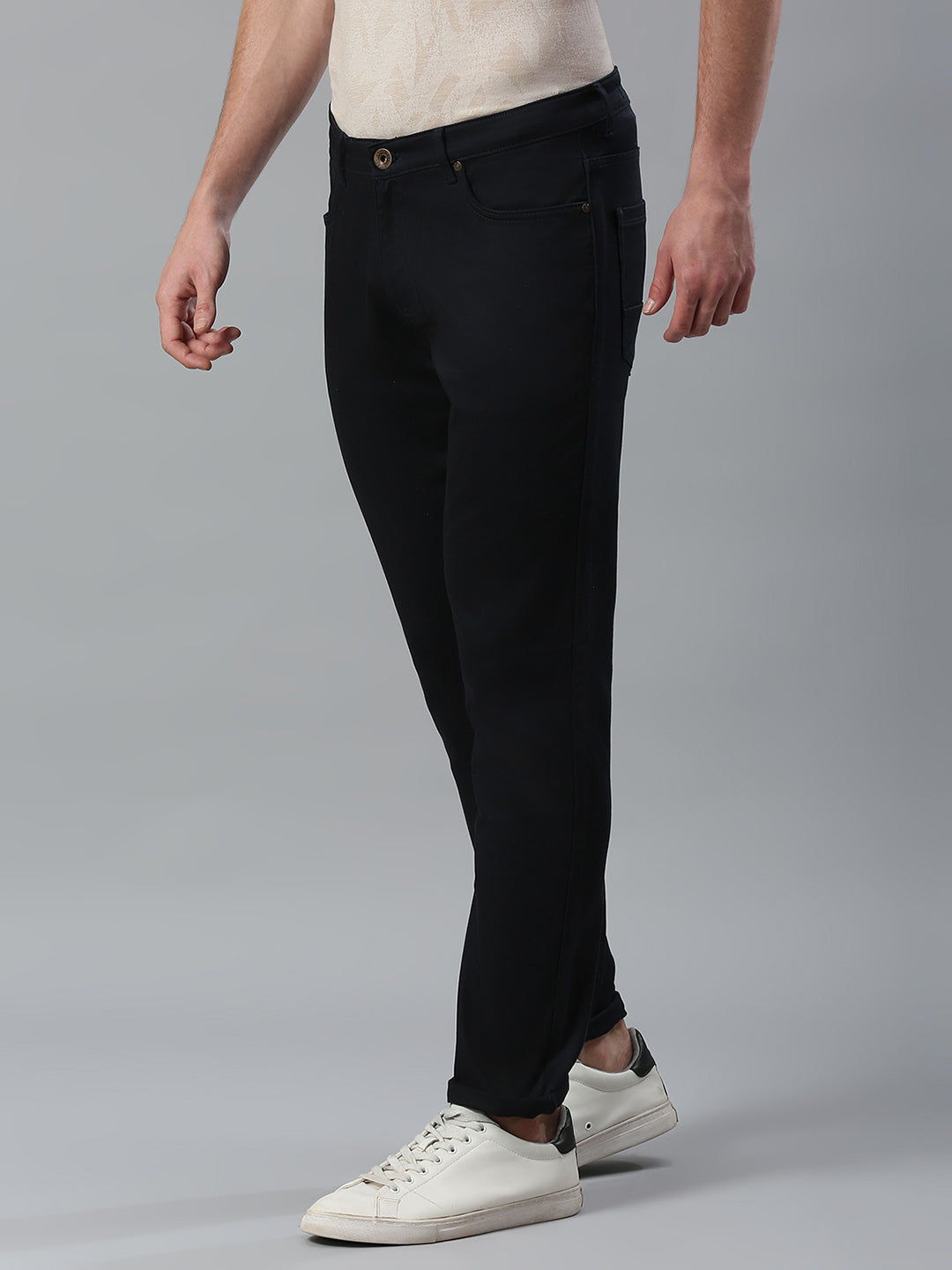 Navy Narrow Fit Jeans