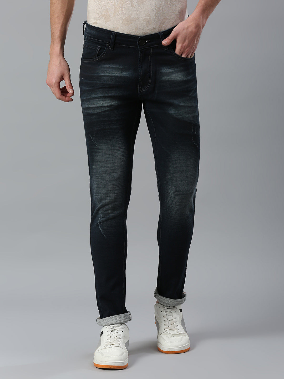 Raw Skinny Fit Jeans