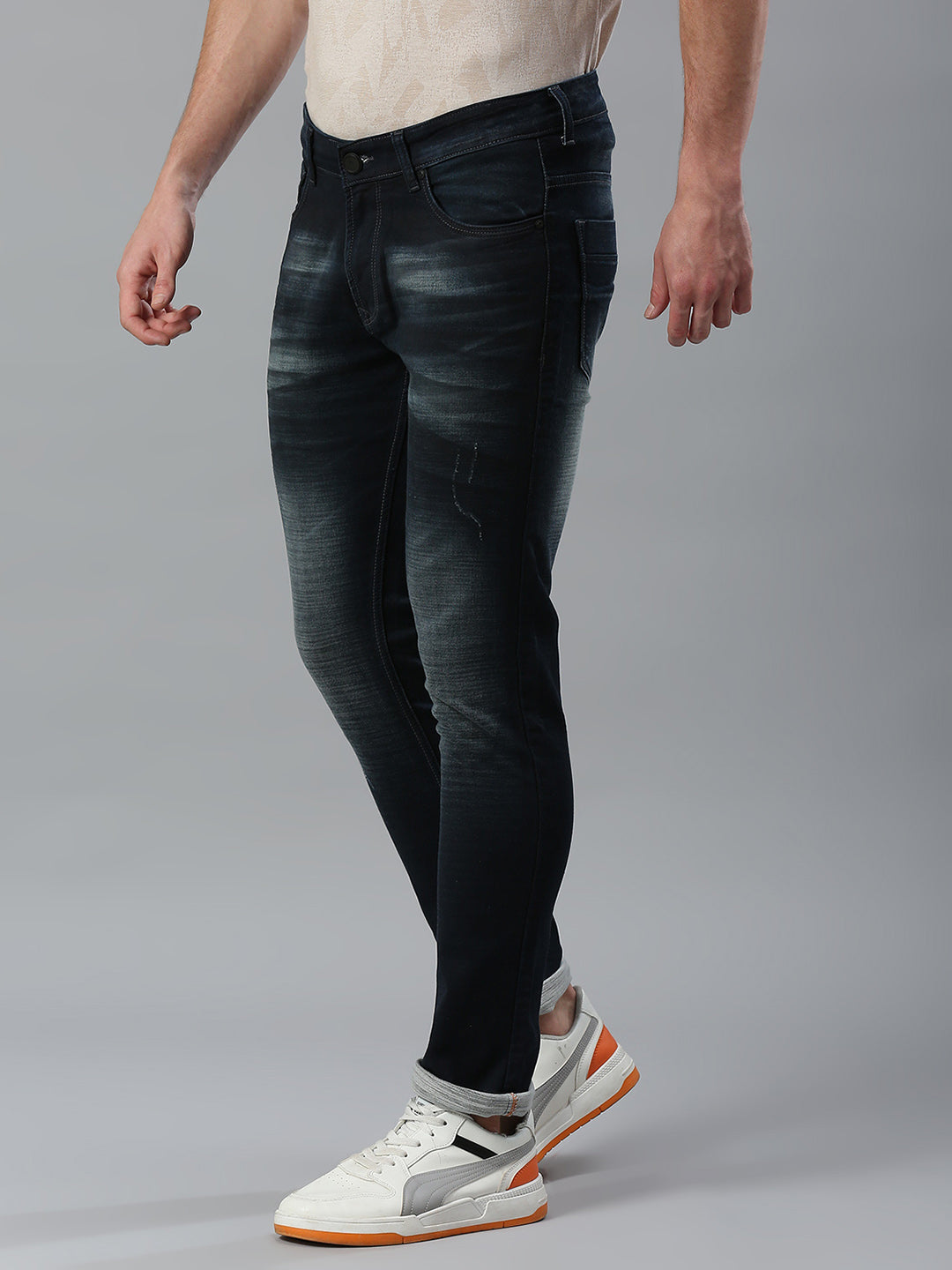 Raw Skinny Fit Jeans