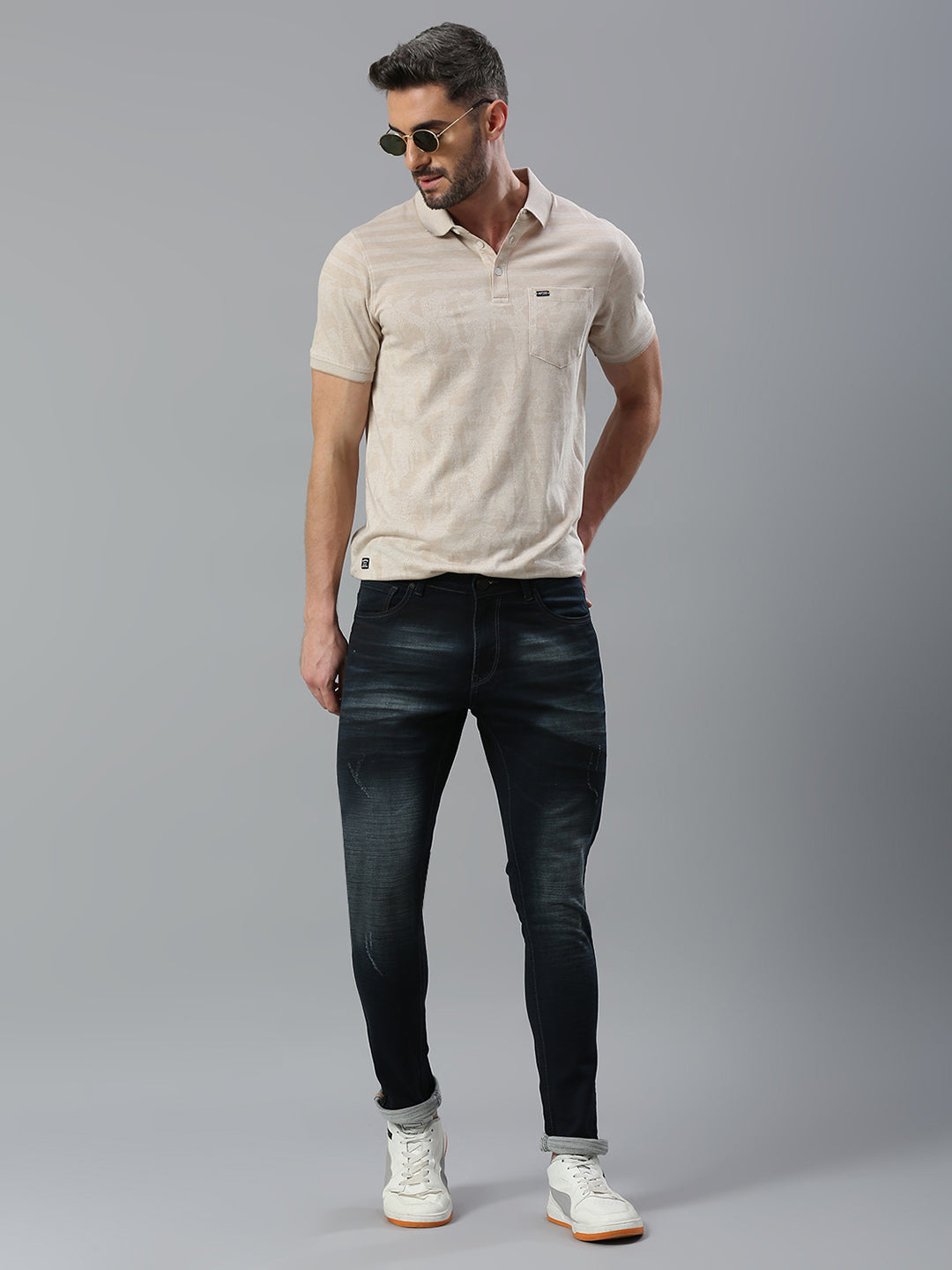 Raw Skinny Fit Jeans