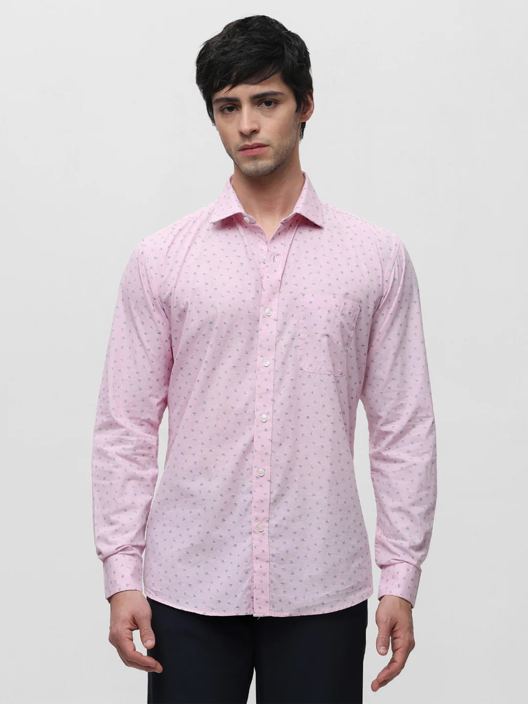 Pink Printed Shirt