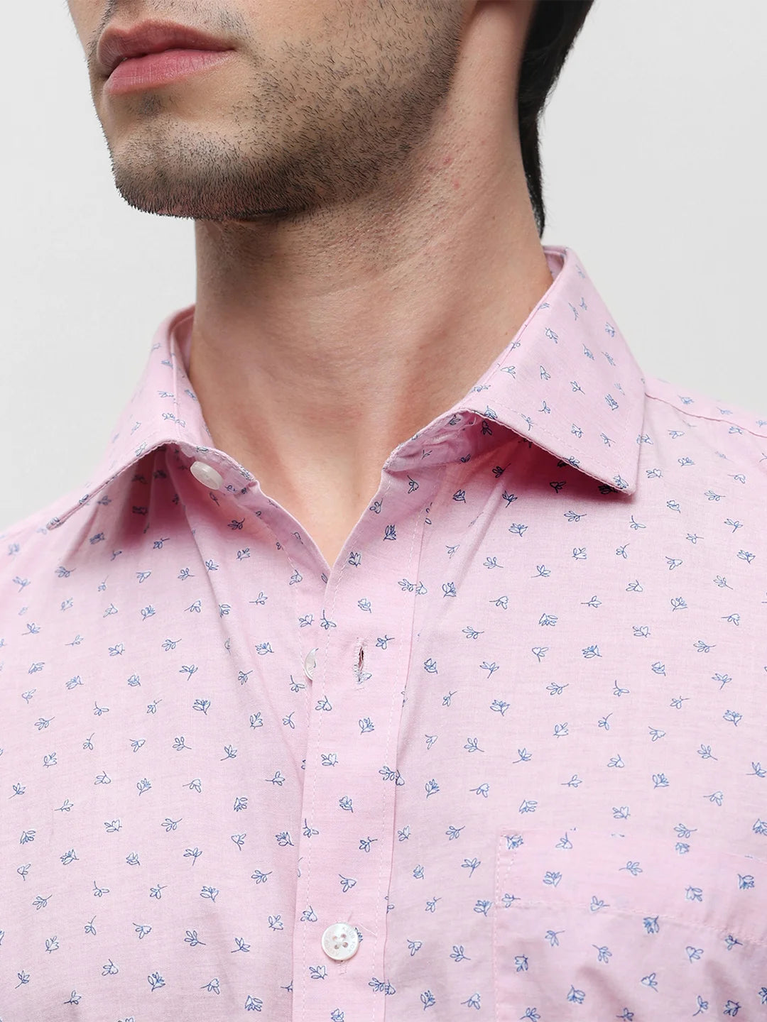 Pink Printed Shirt