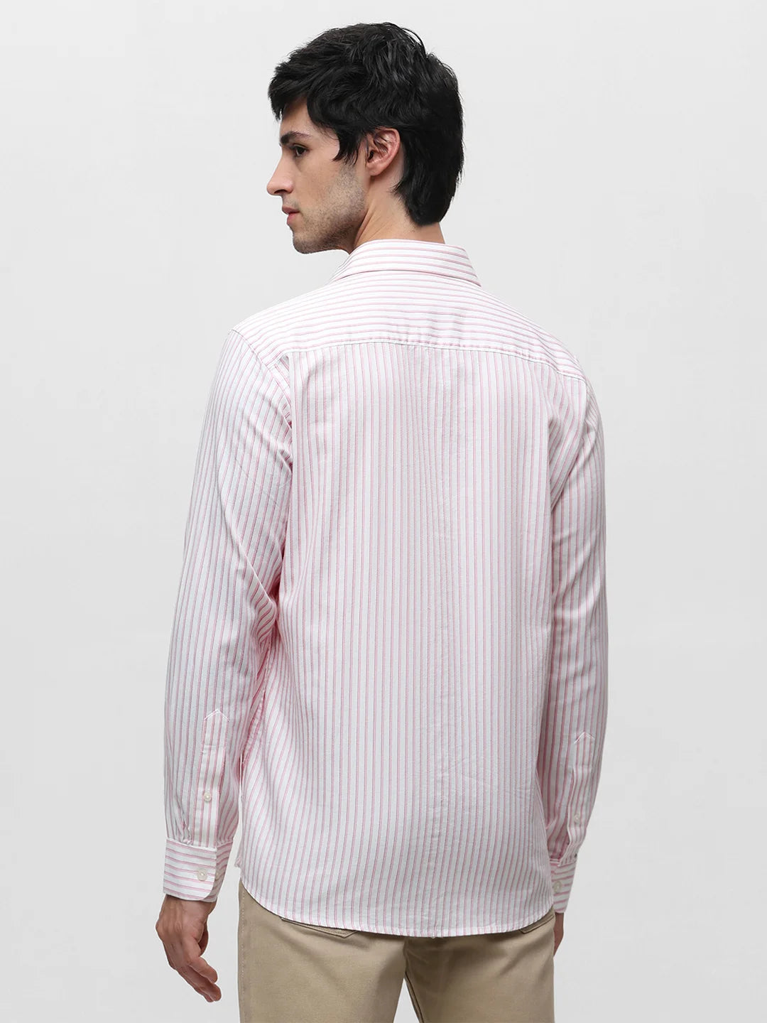 Pink Striped Shirt