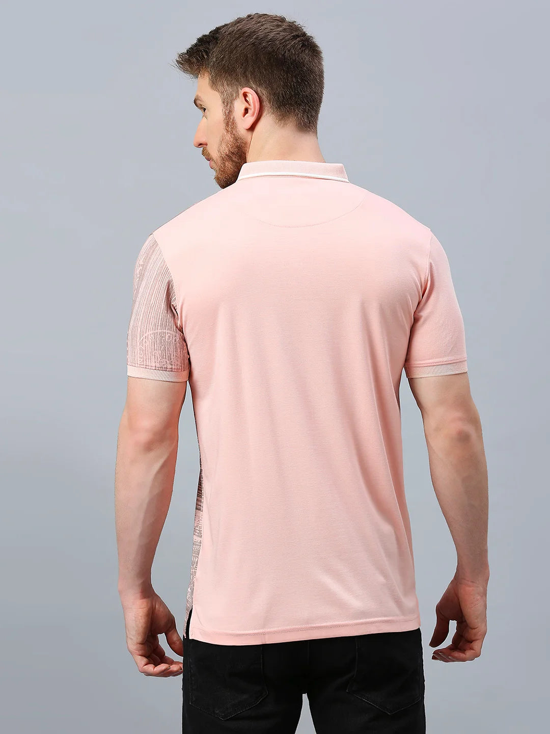 Pink Regular Fit H/S T-SHIRT