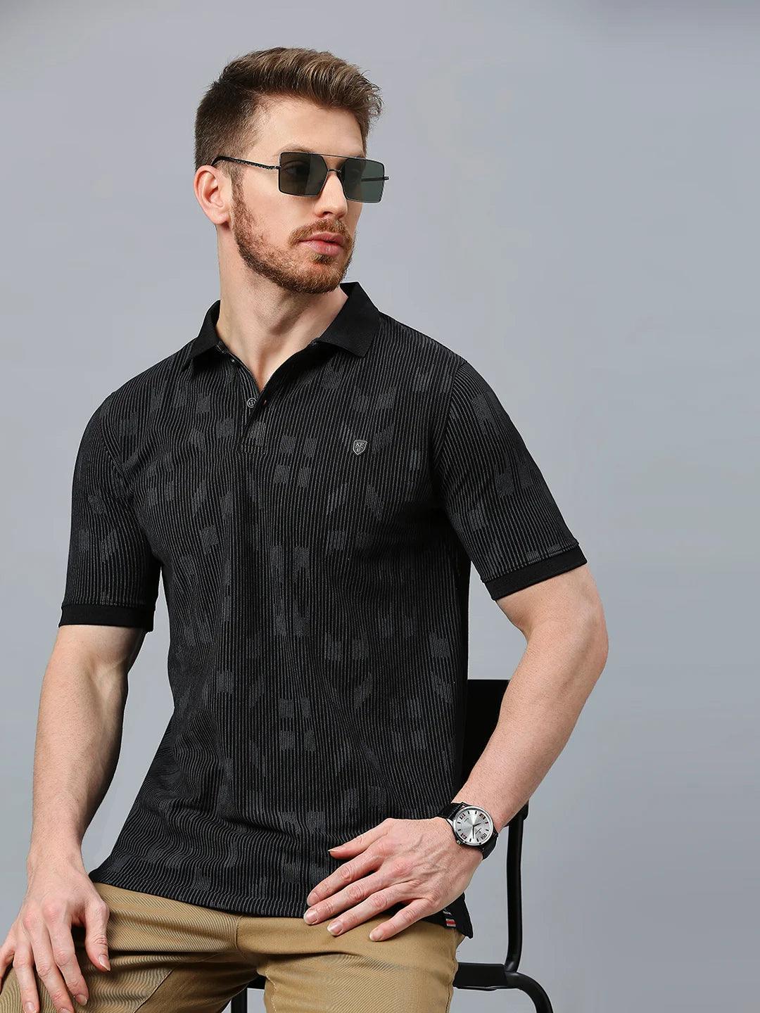 Black Polo T-Shirt