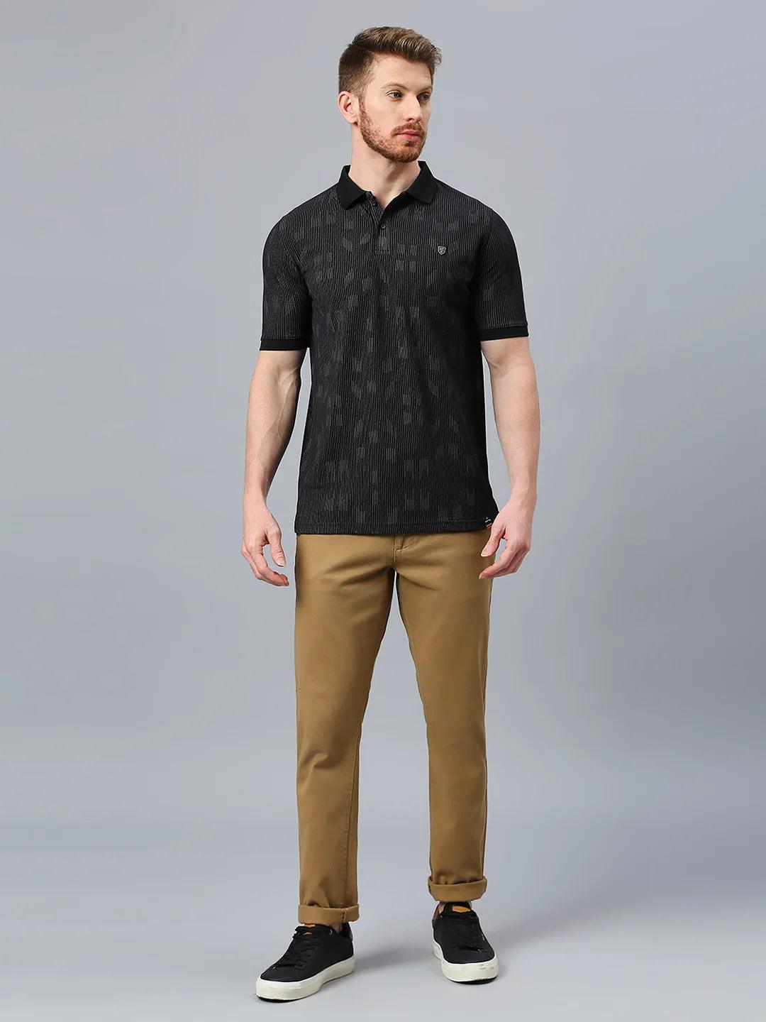 Black Polo T-Shirt