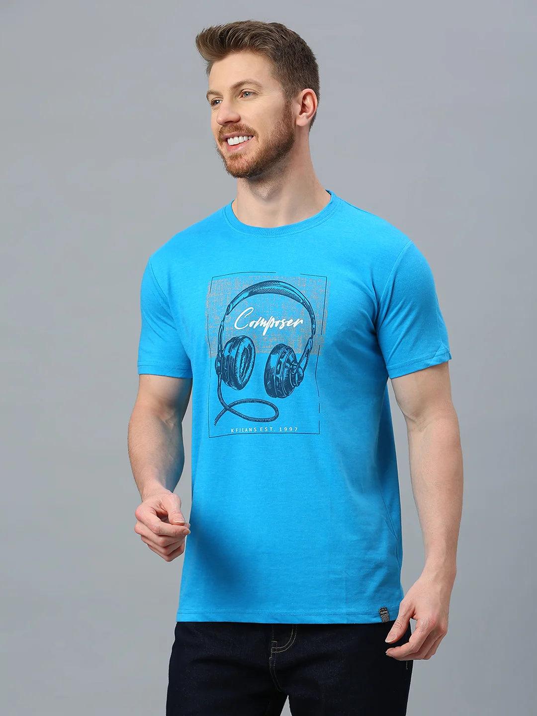 Aqua Melange T-Shirt