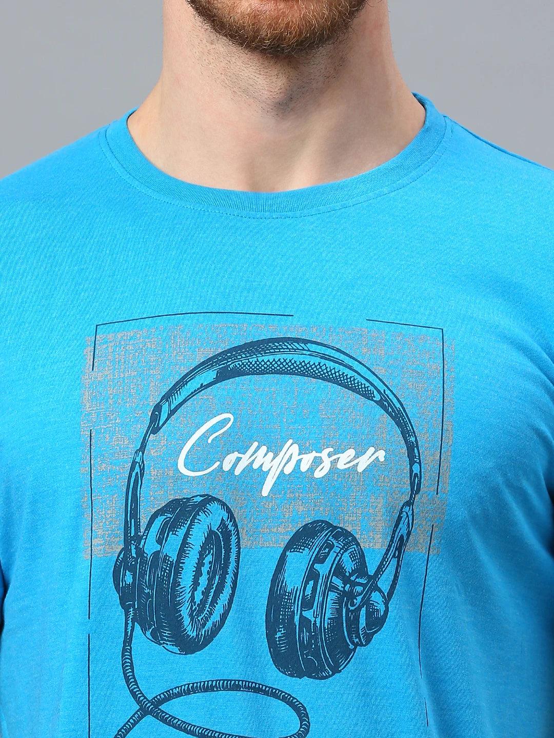 Aqua Melange T-Shirt