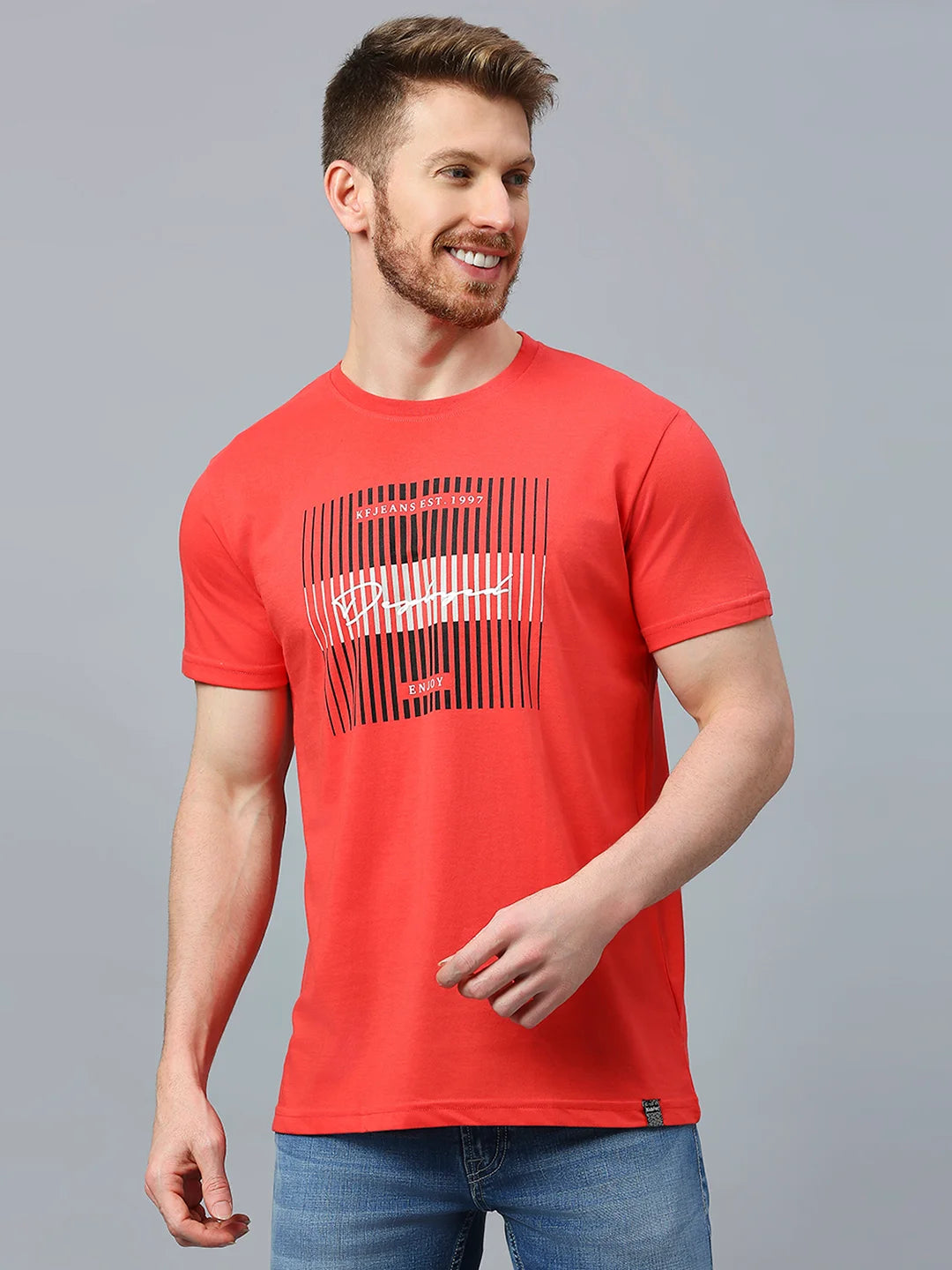 Coral Regular Fit H/S T-SHIRT