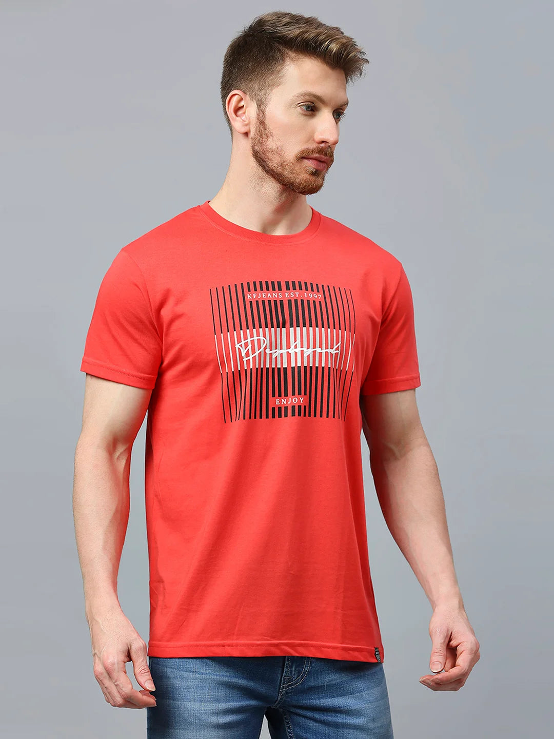 Coral Regular Fit H/S T-SHIRT