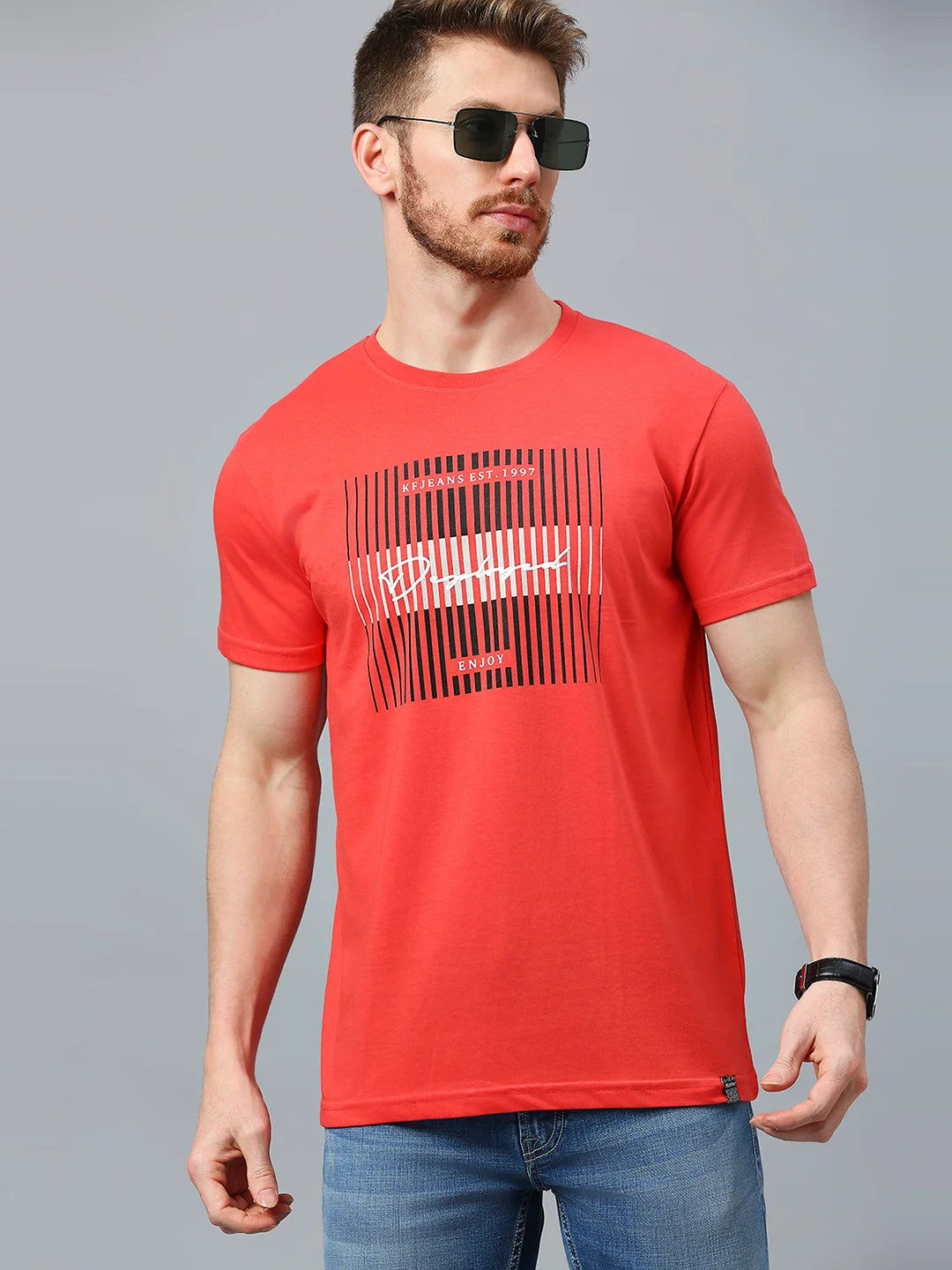 Coral Regular Fit H/S T-SHIRT