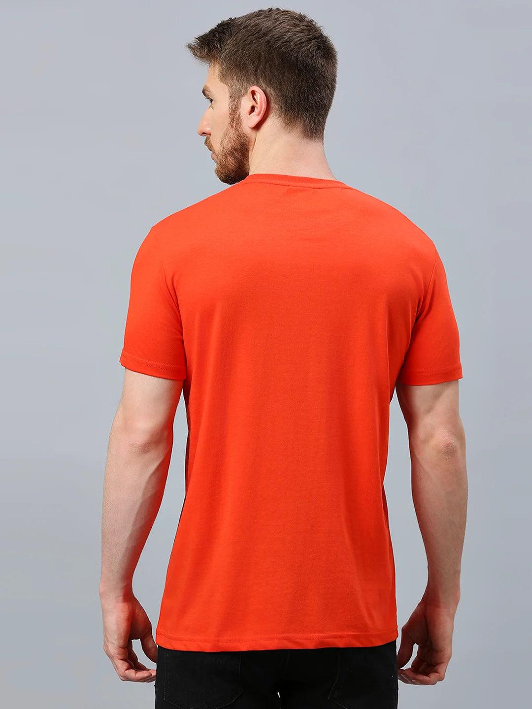 Rust Regular Fit H/S T-SHIRT