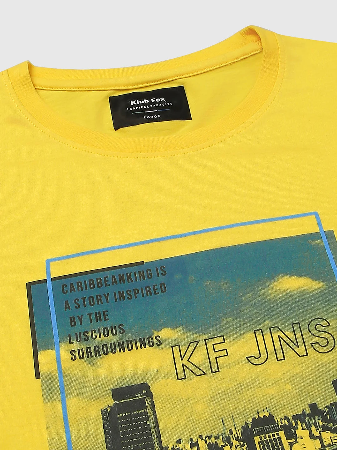 Yellow Regular Fit H/S T-SHIRT