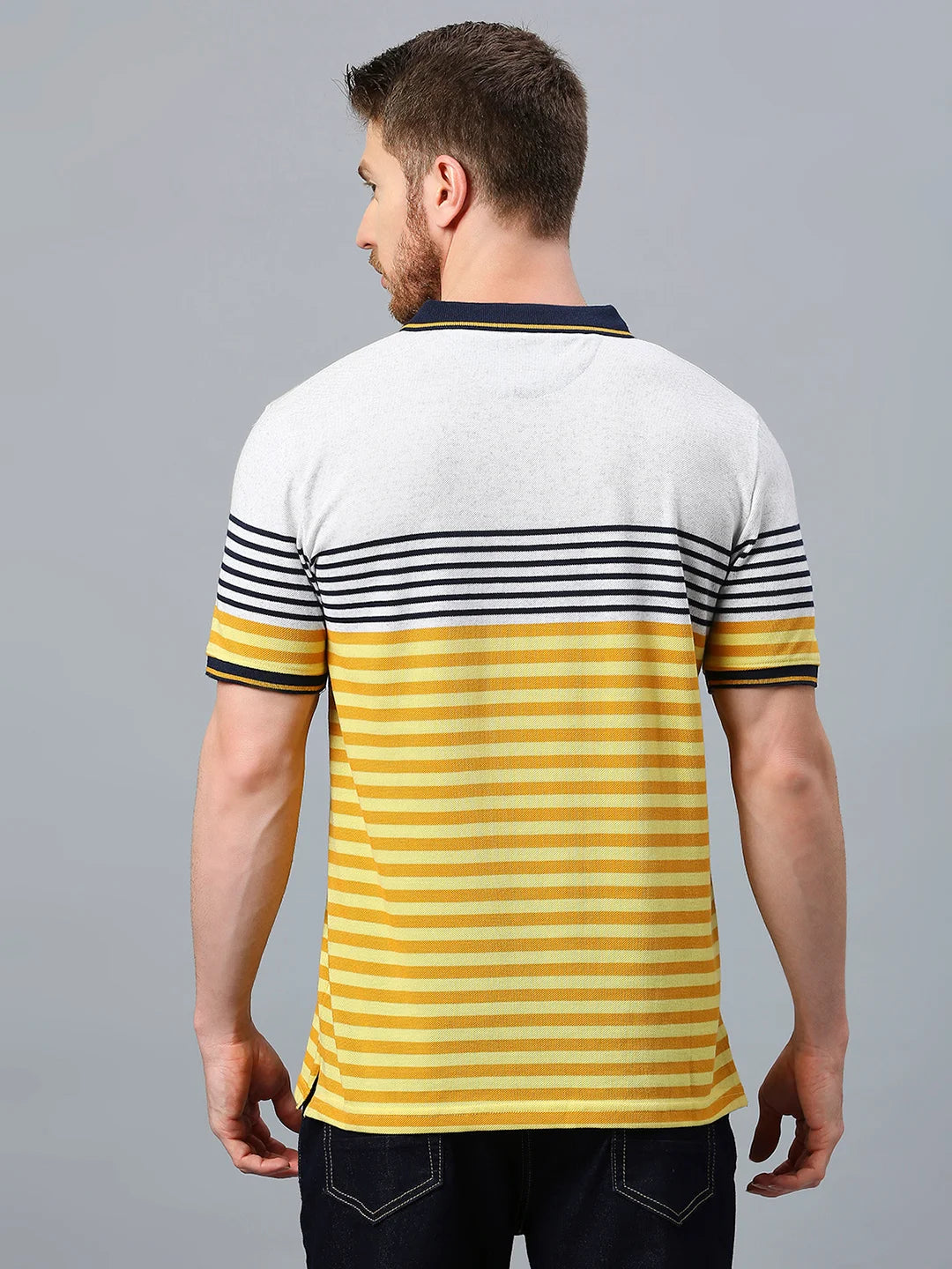 Mustard Regular Fit H/S T-Shirt