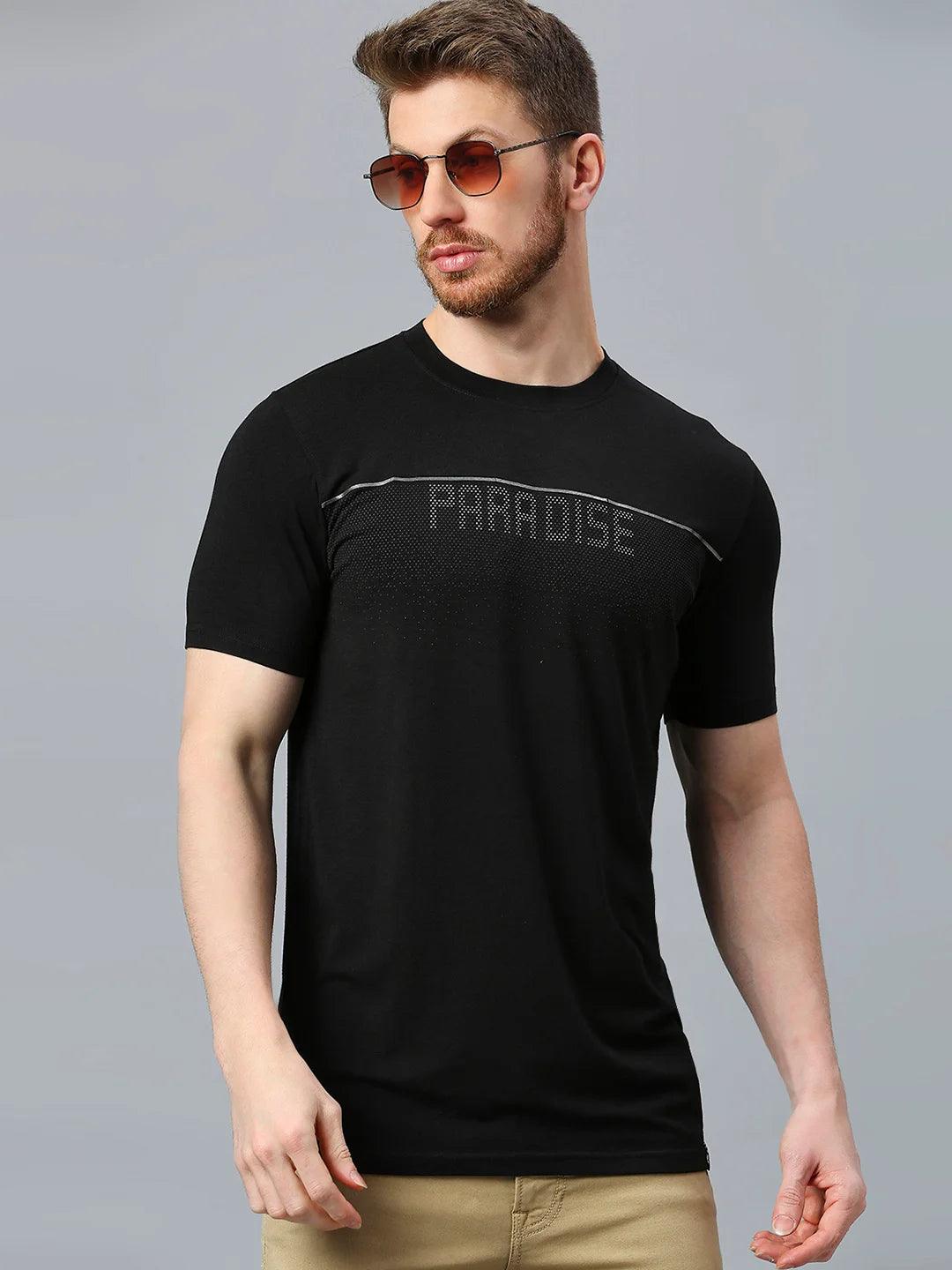Paradise Black Crew T-Shirt