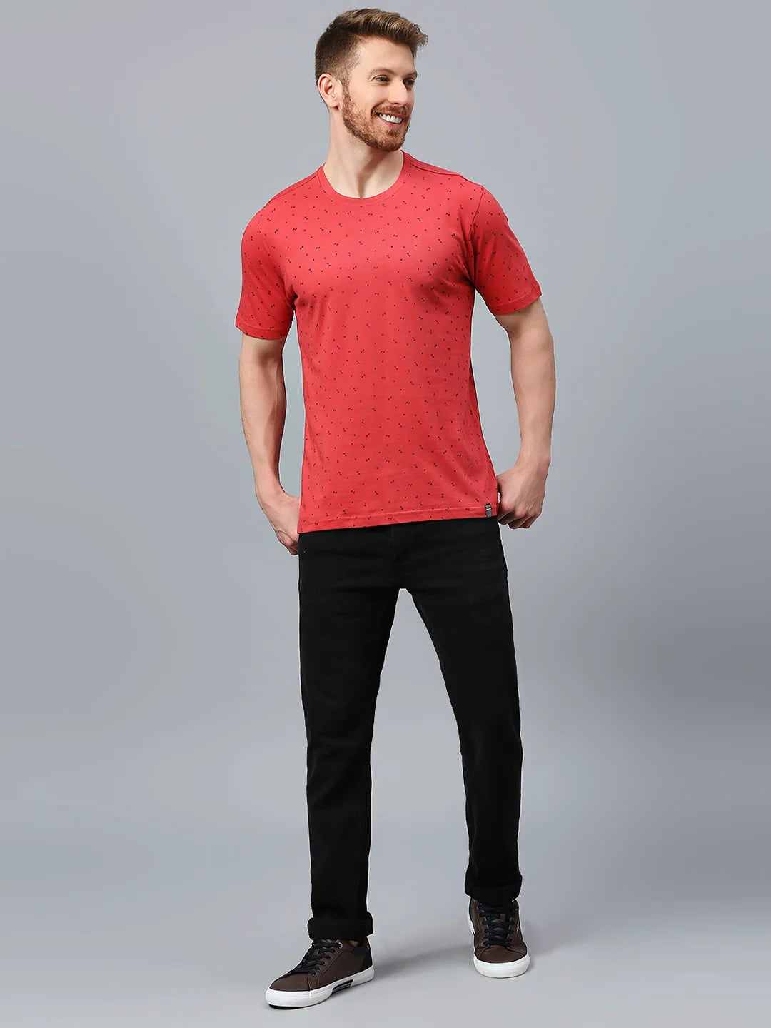 Coral Regular Fit H/S T-SHIRT