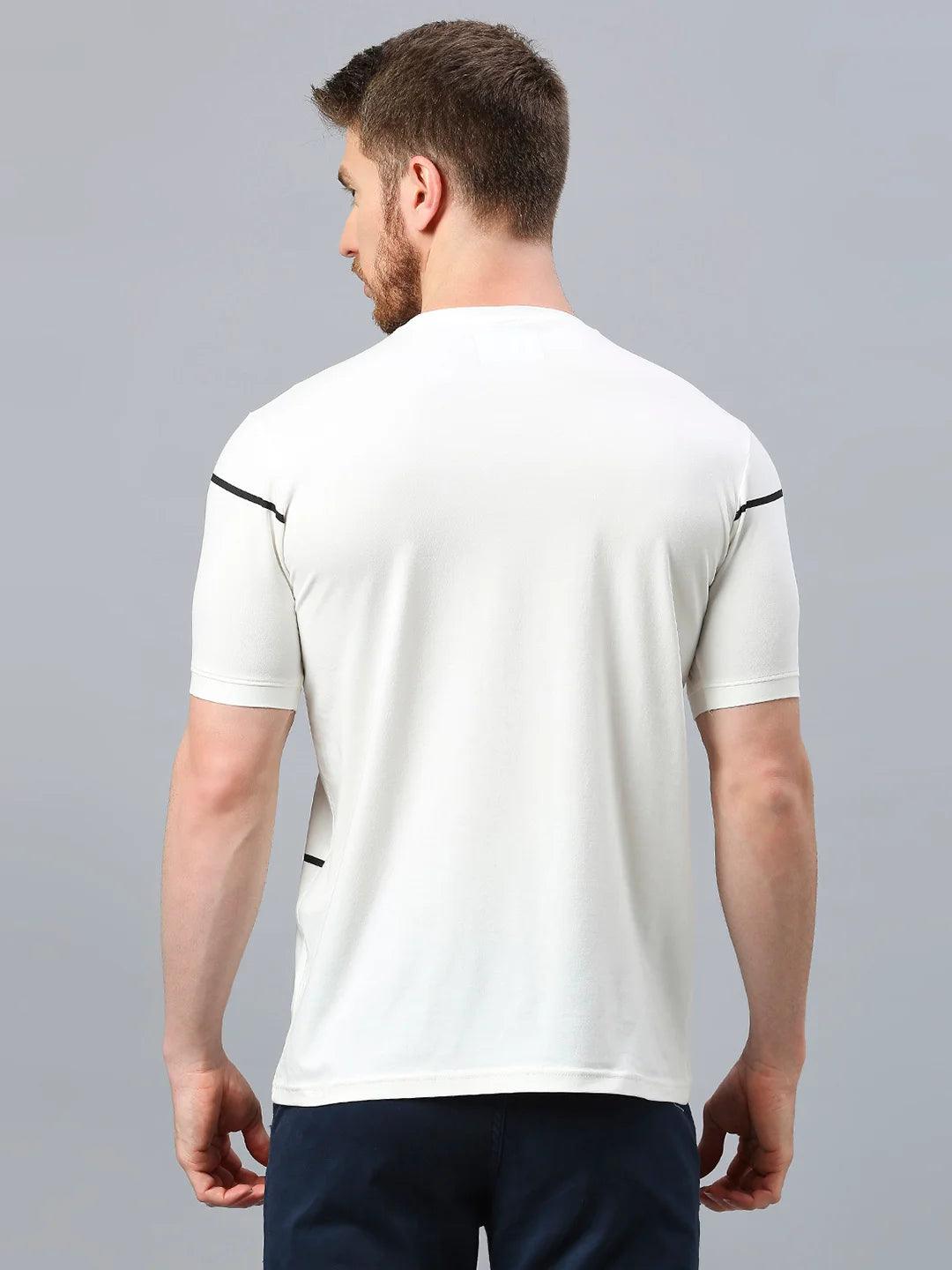 Off White Printed T-Shirt