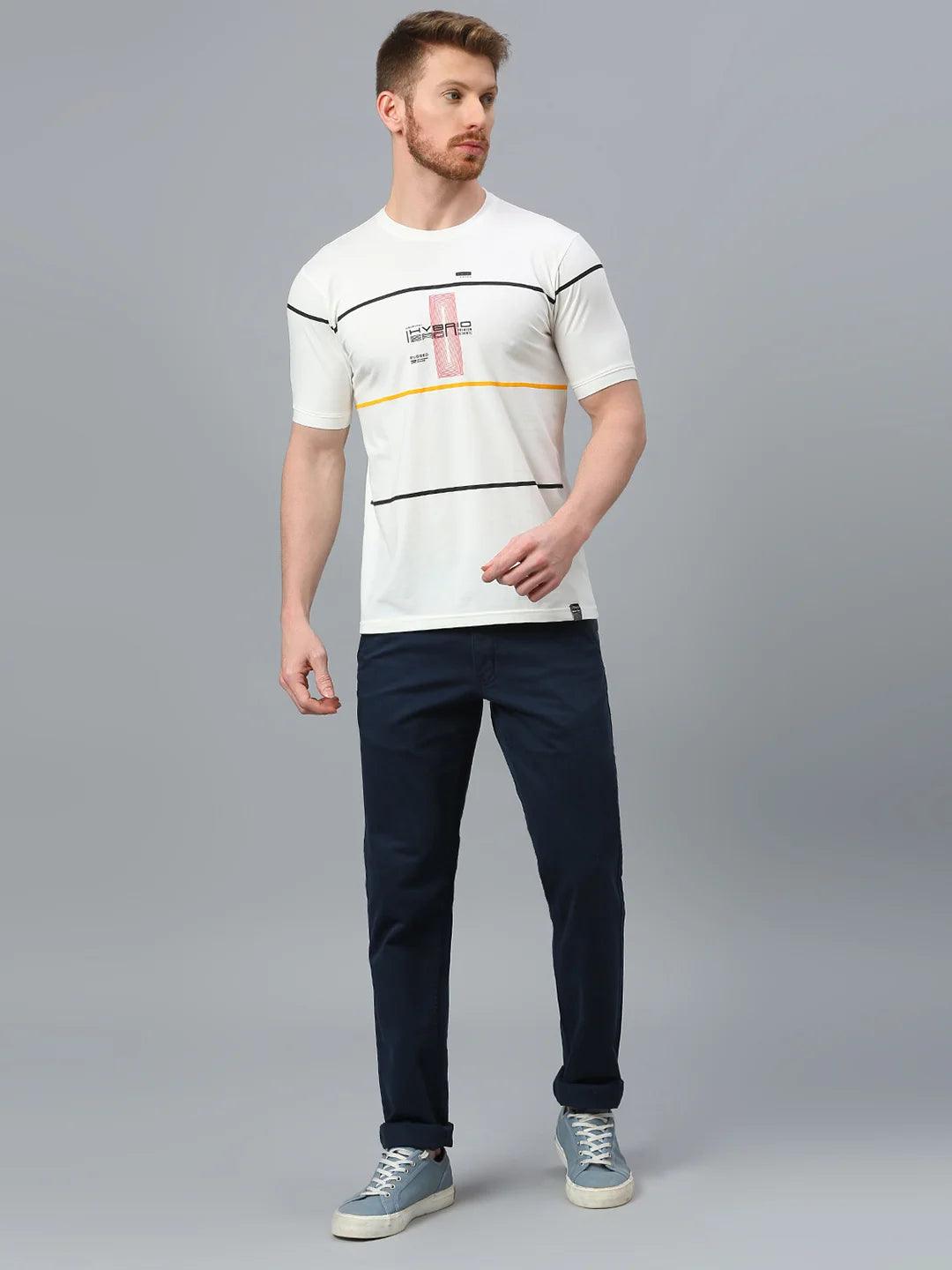 Off White Printed T-Shirt