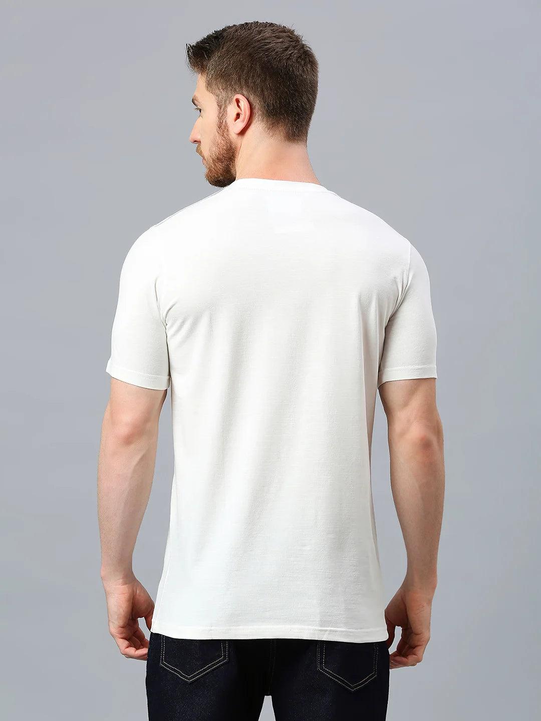 Off White Printed T-Shirt
