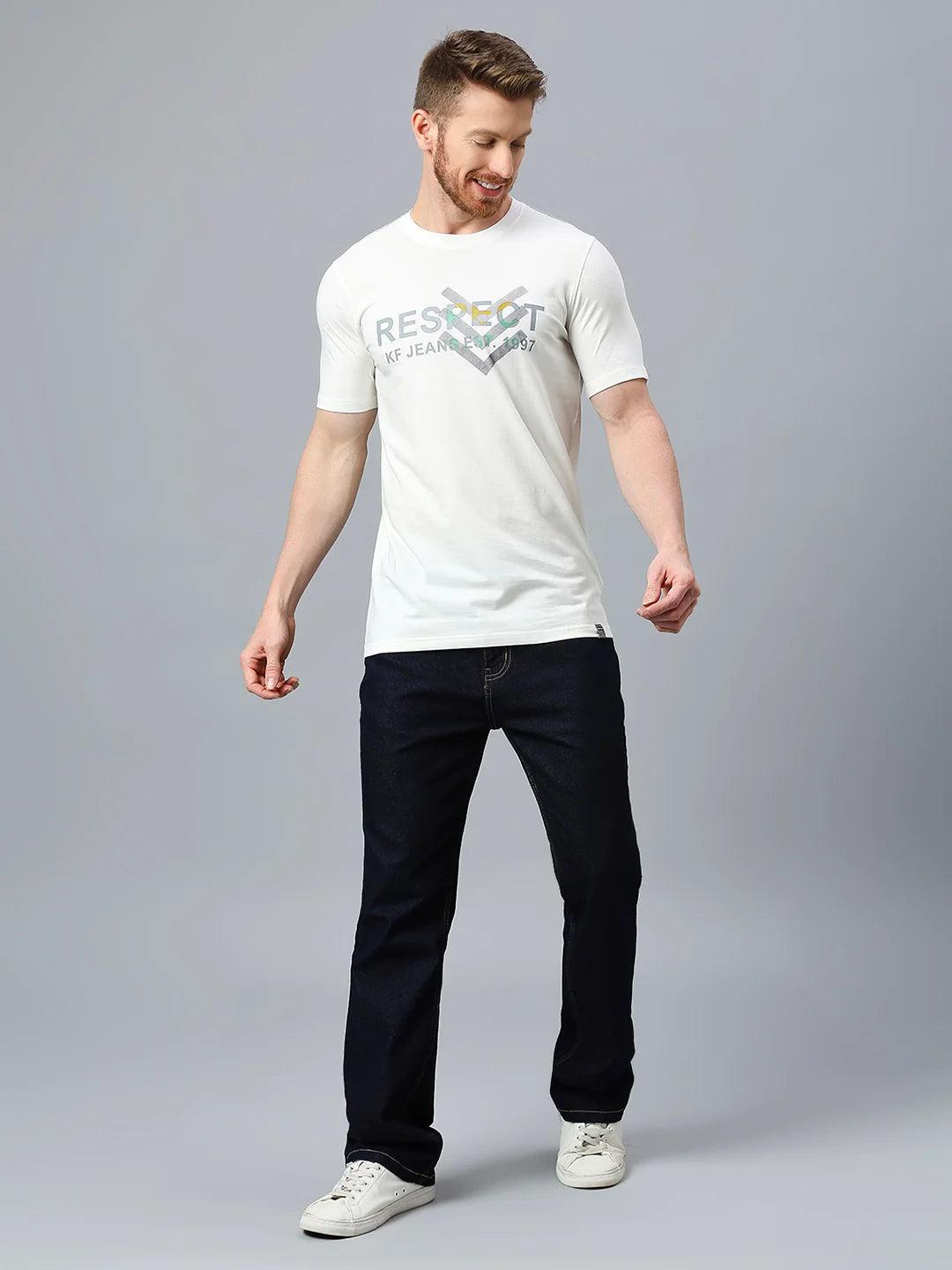 Off White Printed T-Shirt
