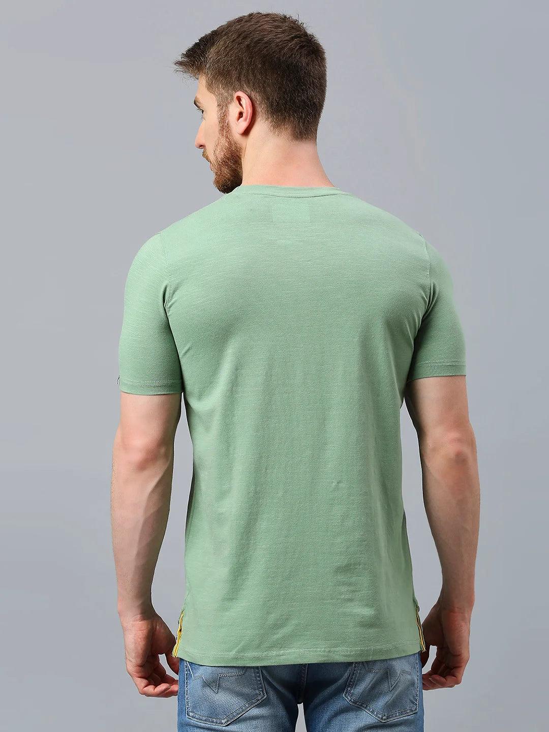 Graffiti Drop Persian Green T-Shirt