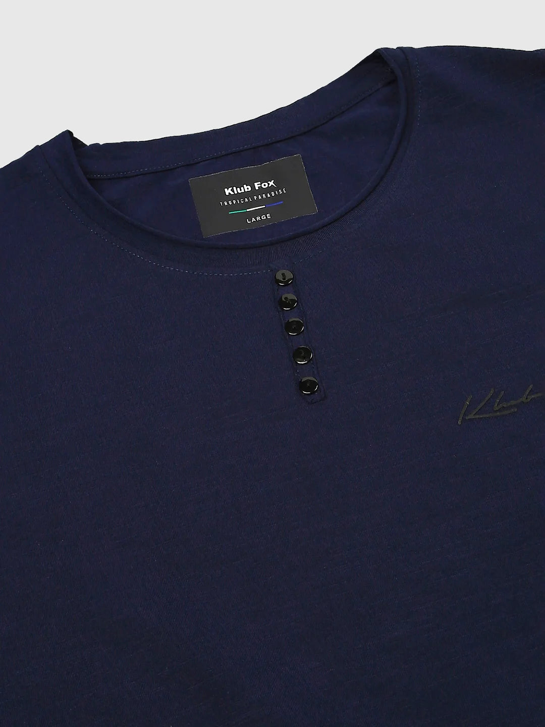 Navy Regular Fit H/S T-SHIRT