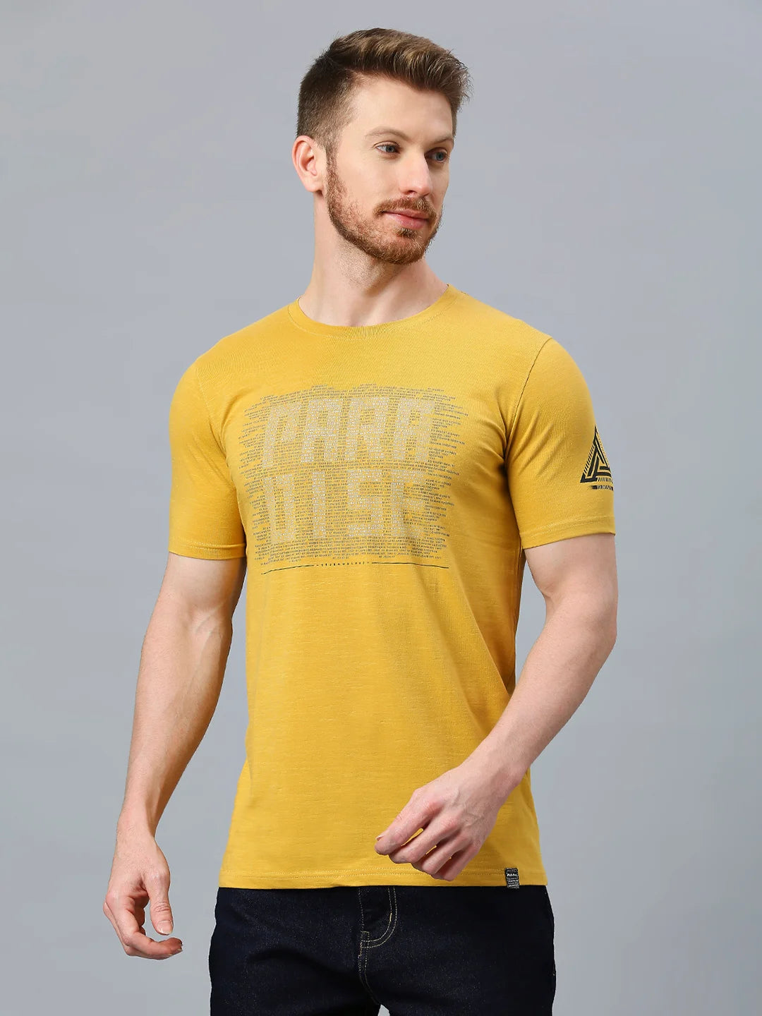 Mustard Regular Fit H/S T-SHIRT