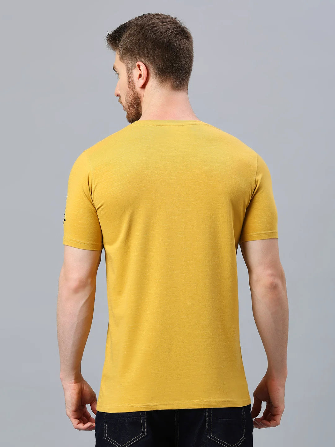 Mustard Regular Fit H/S T-SHIRT