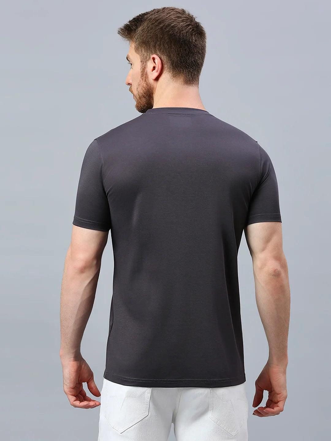 Street Hype Dark Grey Crew T-Shirt