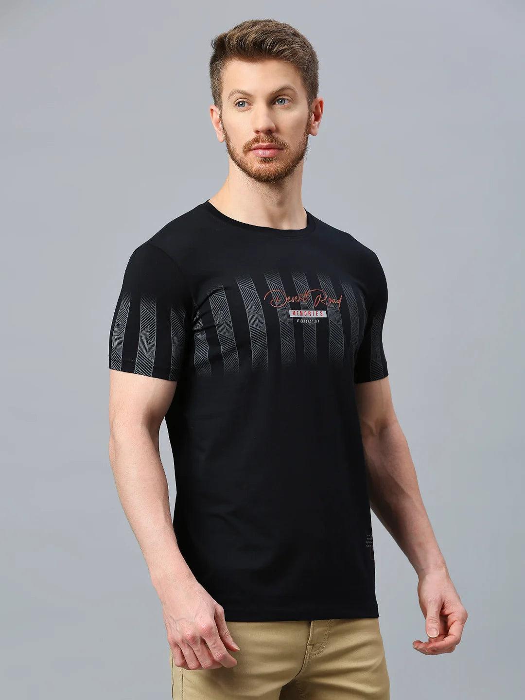 Desert Road Black Crew T-Shirt