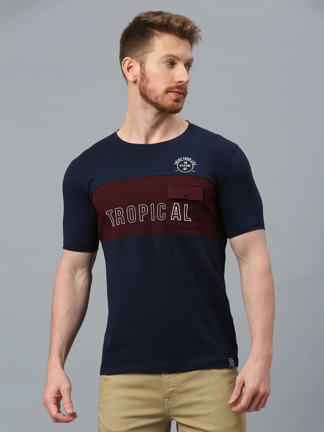 Street Hype Navy Crew T-Shirt
