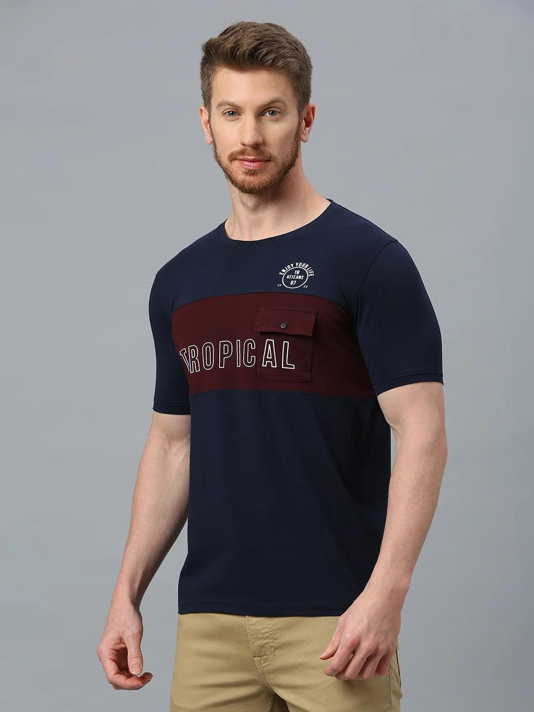 Street Hype Navy Crew T-Shirt